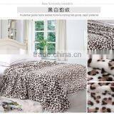 Cheap Leopard Design Coral Fleece Blanket thumbnail-2
