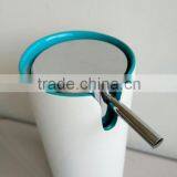 Glossy Glaze Ceramic 4-Piece Environmental Bathroom Accessory Set, Colorful Collection thumbnail-4