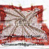 Silk Scarf Leopard Print thumbnail-1