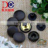 Wholesale Button With Coat Fastener Fabric Covered Snap Button for Clothing