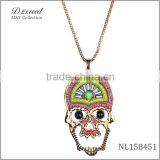 Fashion Alloy Skull Necklace,wholesale Cheap Skull Necklace thumbnail-2