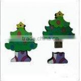 Promotional Christmas tree usb flash memory stick as gift