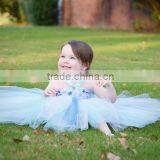 Lovely Latest Style Lace Appliqued Latest Dress Designs for Flower Teenage Girls Layered Flower Girl Dress thumbnail-1