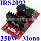 IRS2092 Mono Audio Power Amplifier Circuit Assembled Board Module High Power 350W 4ohm 200W 8ohm Sound Standard DC 55V