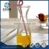 High Quality 500ml/300ml Clear Glass Drinking Bottle Juice Bottle
