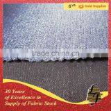 Stain Finished Cotton/spandex,cotton/poly Denim Fabric Stocklot PE12-D1605608