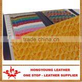 Durable Leaf Grain PVC Leather Synthetic for Cosmetic Bag,baggage,suitcase,wallet thumbnail-1