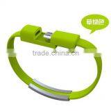 Smart Phone Charging Wire Bracelet Data Lines Micro USB Data Cable for All Digital Products thumbnail-4