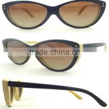 Fashion Couple Sunglasses,Wooden Polarized Stickers for Sunglasses
