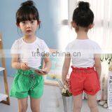 New Three Colors Summer Kids Clothes Children Shirts and Short Pants Sets thumbnail-1