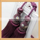 Purple Tassel Tie back for Curtains accessory