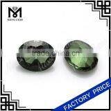 Wuzhou Loose Gemstone Oval 10 x 8 mm 149 # Green Spinel Gemstone thumbnail-1