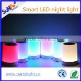 Smart LED Night Light With Stereo Bluetooth Speaker Motion Sensor Dimmable LED Color Changing Baby Night Light