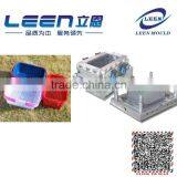 Taizhou New Injection With Handle With Lid Plastic Fruit Basket Mould thumbnail-1