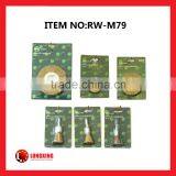 Factory Supply Flate Brass Stainless Aluminum Head Cup Brush With Shank for Metal Remover Cleaning thumbnail-2