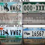 30x15cm Custom Logo Aluminum Plate Embossed Plate thumbnail-3