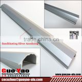 Silver Anodizing Aluminum Extrusion Profile Made In China