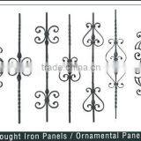 2016 Artistic Iron Component, Ornamental Wrought Iron Panels thumbnail-3