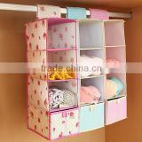 cabinet wardrobe Non woven fabric Hanging drawer organizer