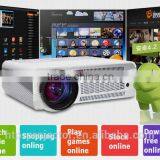 2015 New Cheap HD TV Home Cinema Projector HDMI LCD LED Game PC Digital Projectors Support 1080P Proyector 3D Beamer ATCO