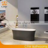 CRW OCY286BS Oval Freestanding Soaking Cheap Bathtub thumbnail-1