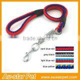 120cm Hotsales OEM Customized Pet Braided Dog Leash Rope With Spring thumbnail-2