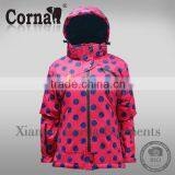 Fashionable Customized Nylon Breathable Women Winter Formal Coat