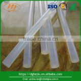 Wholesale high quality transparent EVA hot melt adhesive glue stick for metal, aluminum and plastic bonding