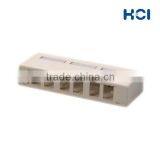 6 Ports Multimedia Mount Box With Label for A/V Connecter thumbnail-2