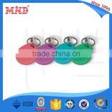 MDK5 13.56mhz M1K plastic nfc tag keychain/multi-color access keyfobs rfid