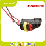 IP67 2P DT04-2P Waterproof Connector Wire Assembly