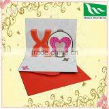 Valentine's Day 3D Cards Handwork Paper Greeting Card