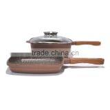 Hot Selling Multifunction Double Pot Set Non-stick Cookware Set Frying Pan thumbnail-2