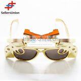No.1 Yiwu Exporting Commission Agent Wanted Golden Color Unique Gun Design Party Glasses thumbnail-1