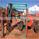 Mobile Diesel Horizontal Wood Band Sawmill