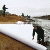White 200gsm Staple Fiber Non Woven Geotextile
