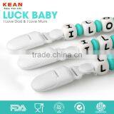 Promotion Gift for Baby Non-toxic Cute Silicone Babypacifier Chain thumbnail-1