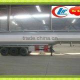 50CBM Oil Tank Trailer,stainless Steel Oil Tanker Trailer,fuel Tanker Trailer thumbnail-1