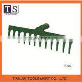 Garden Rake Steel Landscape Rake Heads Leaf Rake