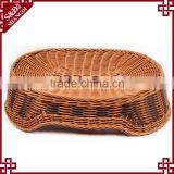 2016 Cheap Pet Accessory Custom Size Wicker Hand Made Pet Basket thumbnail-4