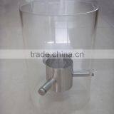 Free Standing Round Glass Bio Ethanol Fireplace thumbnail-1