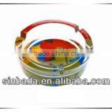 Glass Ashtray With Decal on Bottom ,high Quality Glassware thumbnail-1