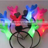Christmas Gifts Santa LED Deer Horn Design Headband, Santa Clause Gifts For Kids, LED Christmas Decoration Kids Deer Headbands thumbnail-1