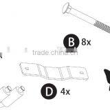 Universal Kayak Roof Rack J Bar/Universal Kayak Roof Rack J-Bar Carrier Canoe Boat Surf Ski Roof Top Mount Car SUV Crossbar thumbnail-2