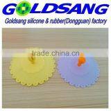 Customized Design Silicone Cup Lid FDA Certification Detachable Handle thumbnail-1