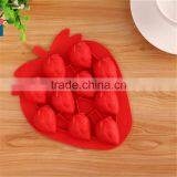 Sweetly Strawberry Silicone Ice Tray 100 Food Grade Silicone Ice Tray and Cakemold