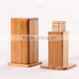 Natural Bamboo Color Tableware Antique Toothpick Holder thumbnail-4