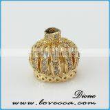 Fine Charm Design Micropave Bead ,DIY Beads for Jewelry thumbnail-2