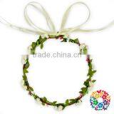 Festival Party Wedding Boho Bridal Tiara Wedding Hair Crown Headband Wedding Flower Crown thumbnail-4