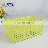 Plastic Storage Basket With Lids, Rectangle Shape Storage Baskets thumbnail-2